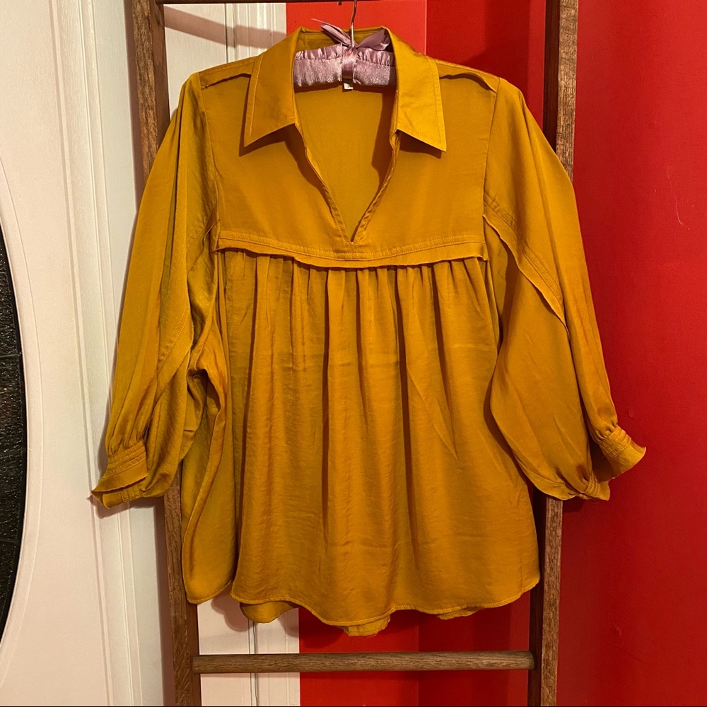 Flowy bohemian shirt M